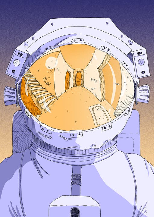 Am 13. 11. wird im Kino Rex der Film französische "Asphalte" gezeigt ...darin kommt auch ein Astronaut vor