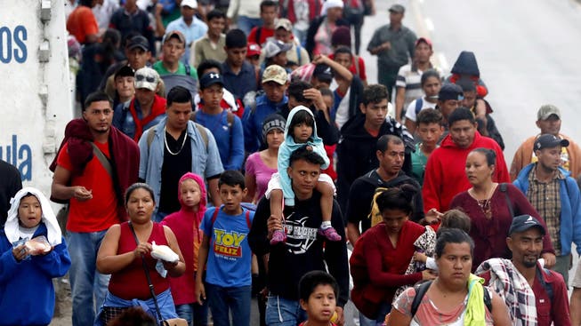 Die Uno will das Elend der Migration beseitigen. Doch der Uno-Migrationspakt ist umstritten. Bild: Karawane in Guatemala.