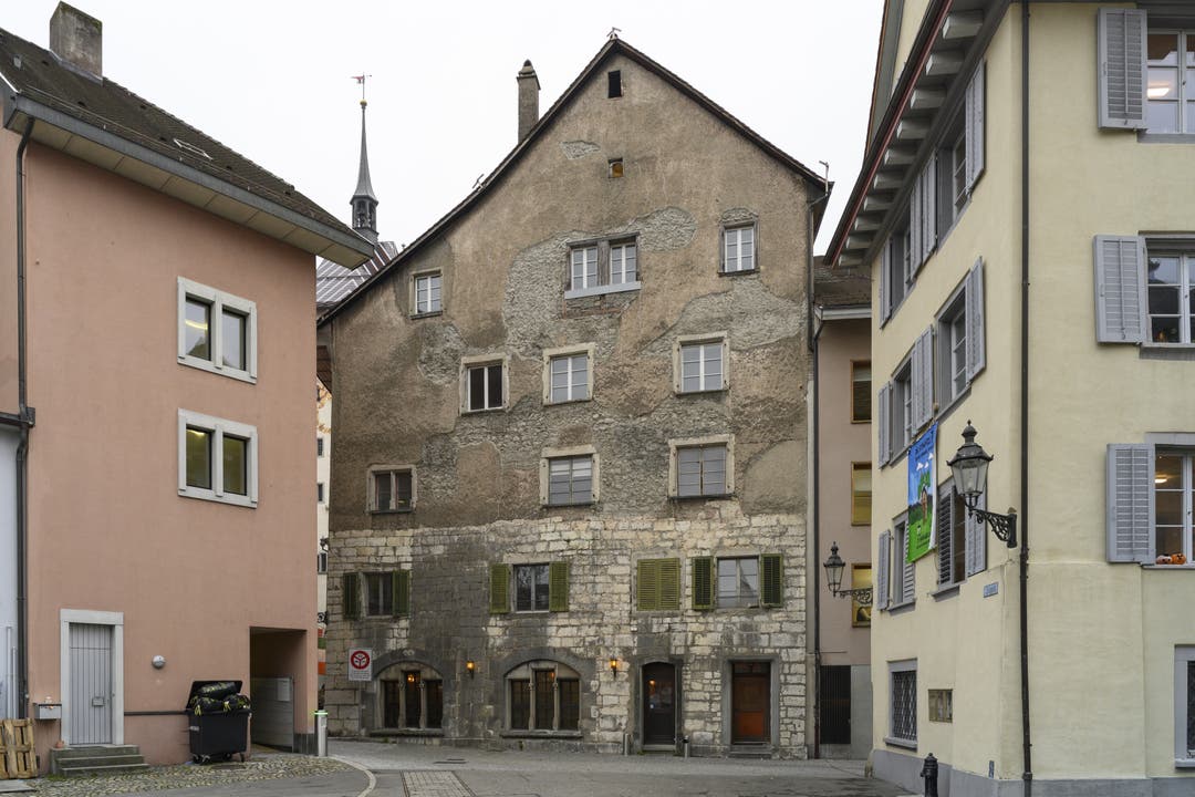 Ein Rundgang durchs Badener Altstadtquartier: Dieses Haus ist über 600 Jahre alt – ein Herzstück der Badener Altstadt.