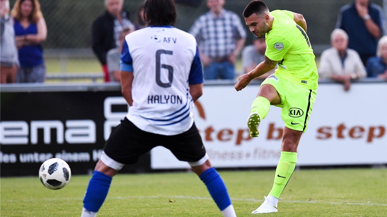 Goran Karanovic (r.) hat den Torriecher nicht verloren – startet er beim FC Aarau durch?