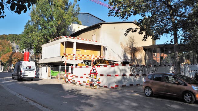 Das Kurtheater Baden befindet sich im Umbau.