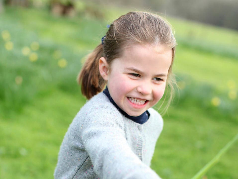 Prinzessin Charlotte an ihrem vierten Geburtstag im Mai 2019.