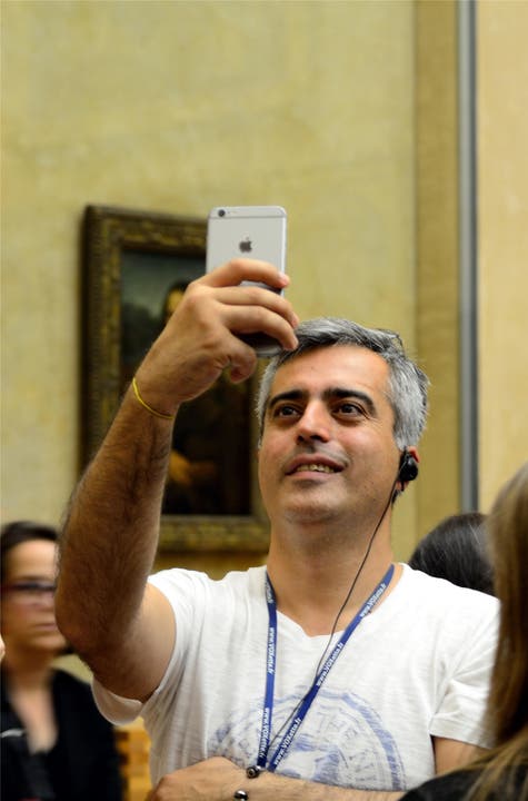 Selfie-Hype vor «Mona Lisa»