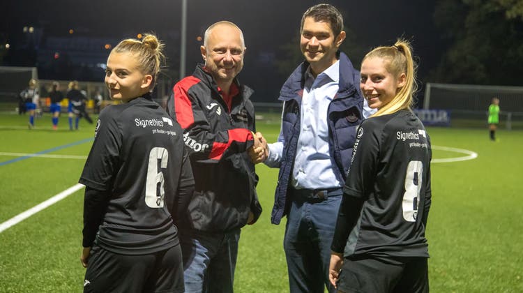 Signethics AG neu auf dem Rücken der FC Aarau Frauen