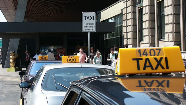 Taxis in der Stadt Zürich