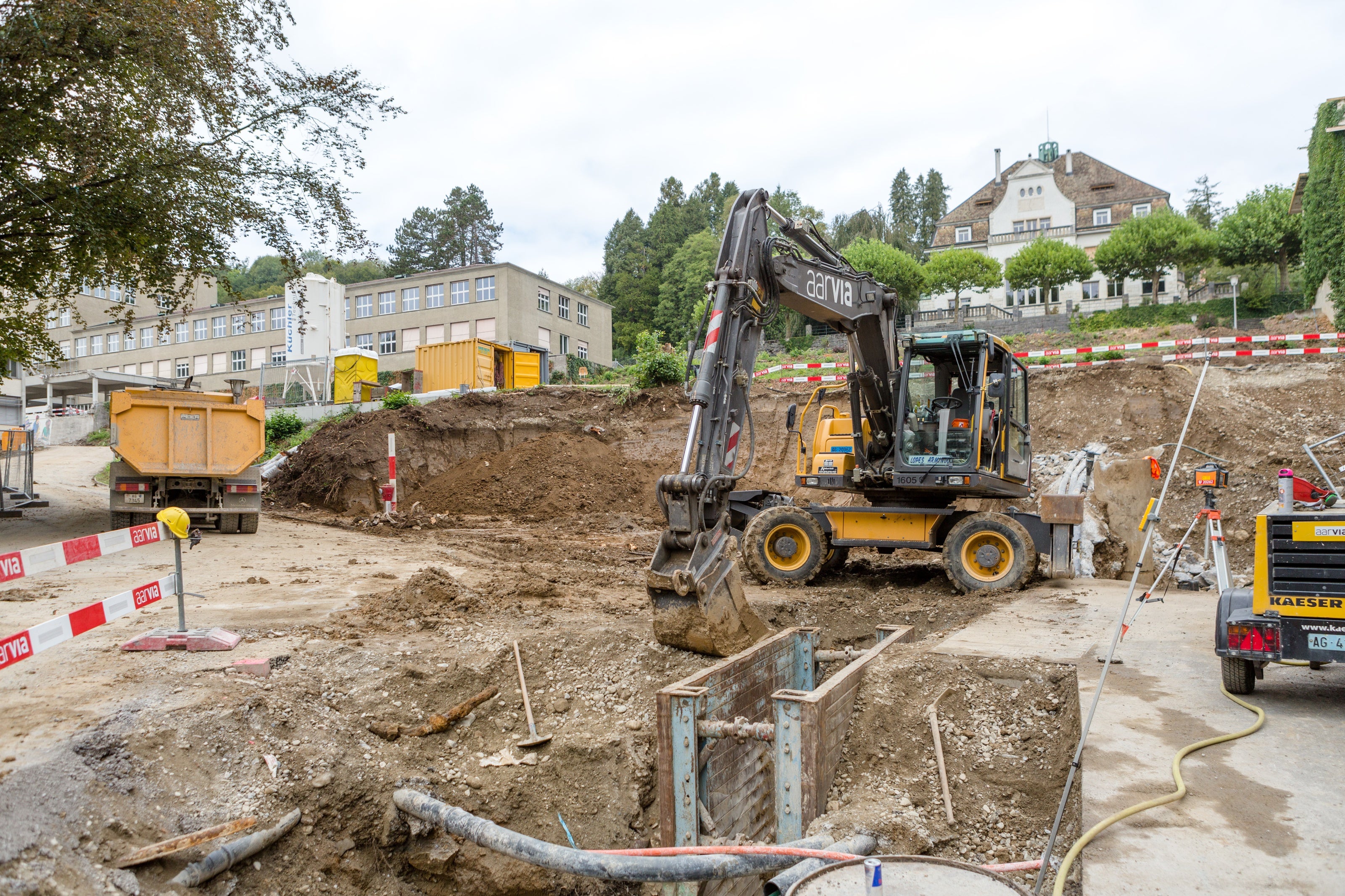 Bildstrecke - Baden Ist. Baustelle