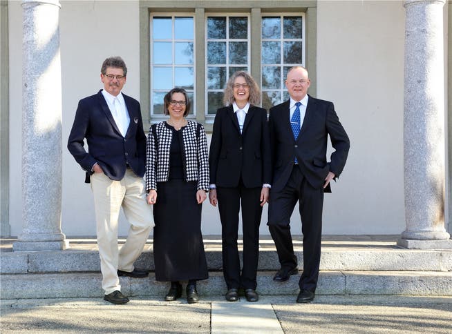 Das Pfarrteam der Reformierten Grenchen-Bettlach (von links): Peter von Siebenthal, Susanna Meyer, Doris Lehmann, Roger Juillerat.