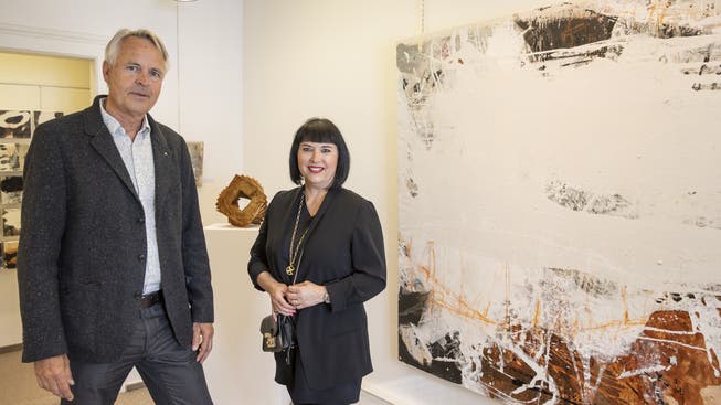 Sammy Deichmann und Isabelle Althaus stellen gemeinsam in der Martins Galerie aus.