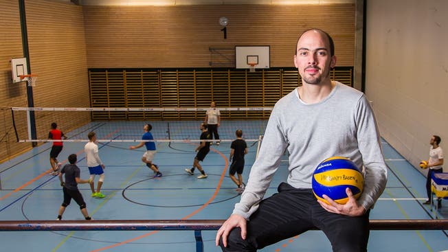Spieler, Trainer und Clubpräsident – Thomas Heynen engagiert sich an verschiedensten Fronten für den VBC Kanti Baden.