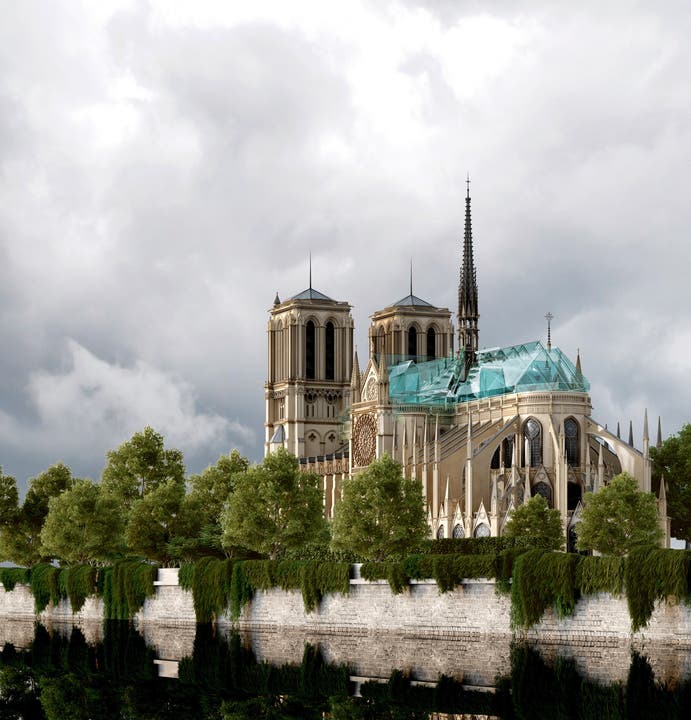 So könnte die Notre-Dame künftig aussehen