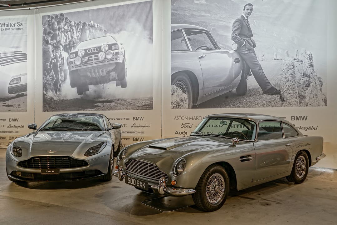 Im Duo eleganter: Aston Martin (DB 11 und DB 5)