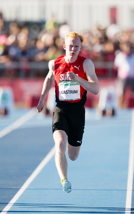 Timo Castrini, Leichtathletik.