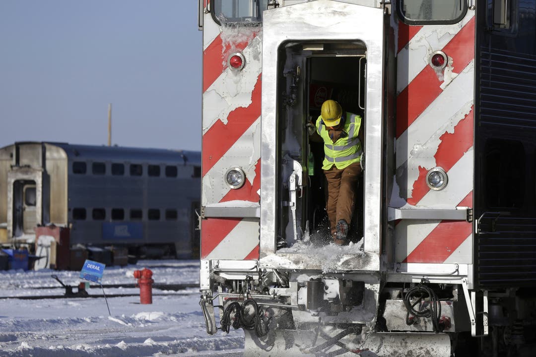 Haben alle Hände voll zu tun: Die Angestellten des öffentlichen Verkehrs in Chicago.