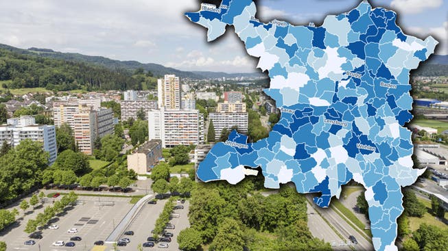 In Spreitenbach ist der Ausländeranteil mit 50.3 Prozent am höchsten