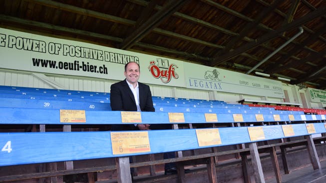 Vor seinem Rücktritt im kommenden Jahr würde Präsident Samuel Scheidegger gerne noch den Aufstieg des FC Solothurn in die Promotion League erleben.