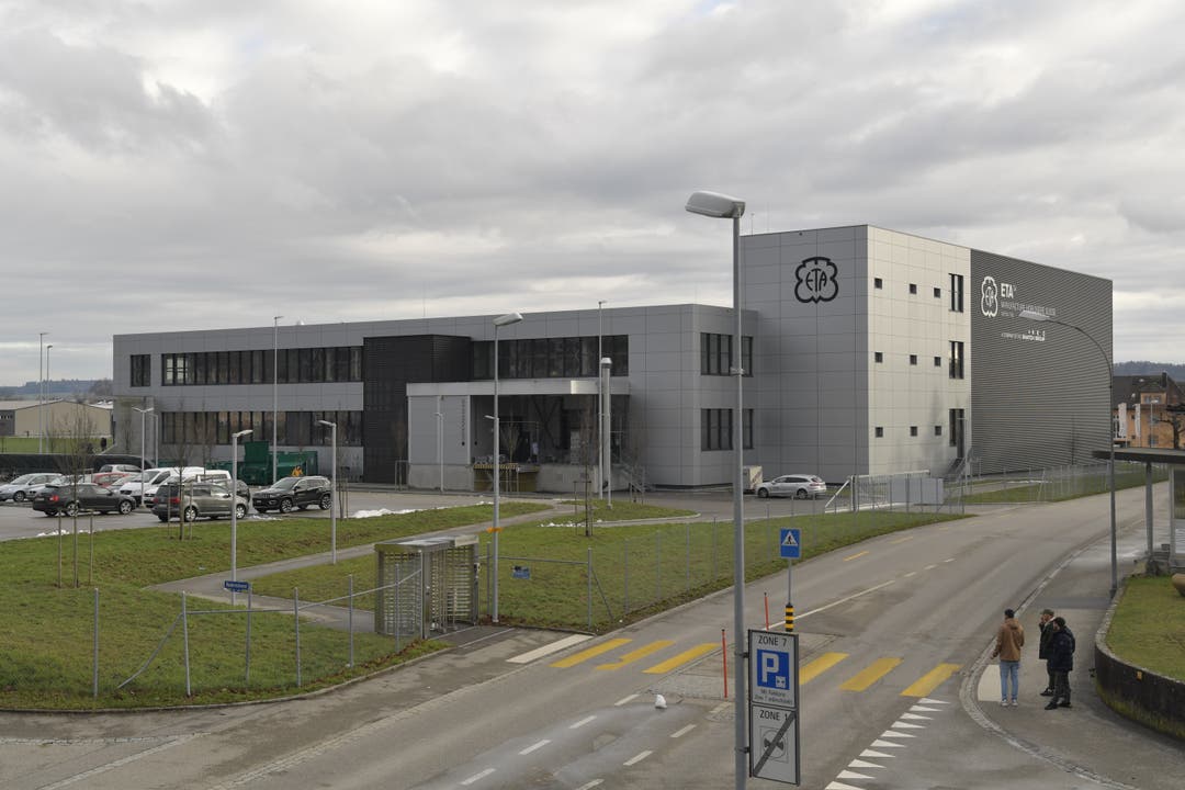 Die neue Zifferblattfabrik an der Flughafenstrasse: ETA Werk 13.