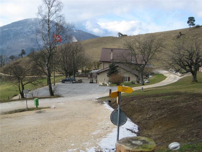 Das Bergrestaurant Roggen ist seit der Strassenbetonierung besser zugänglich, sagt der Wirt.