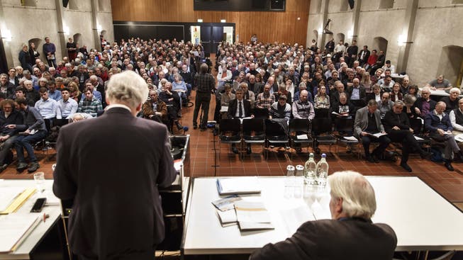 Die Gemeindeversammlung der Stadt Solothurn bleibt.