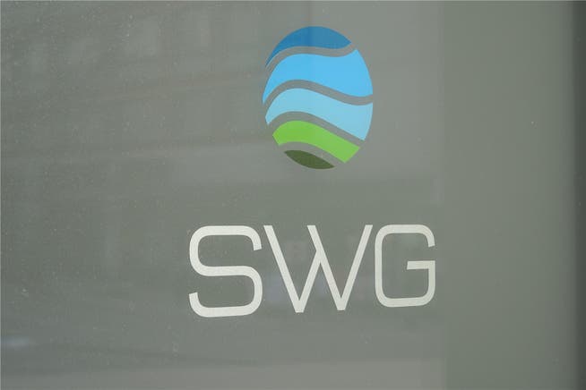 Das Logo der SWG. Verwaltungsrat und Gemeinderat sind zurzeit schlecht aufeinander zu sprechen.