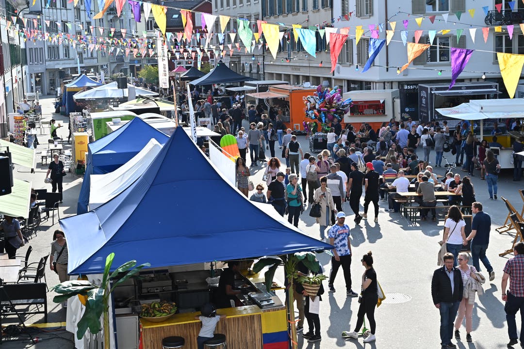 Eröffnungsabend des 5. Streetfood Festival Olten 2019