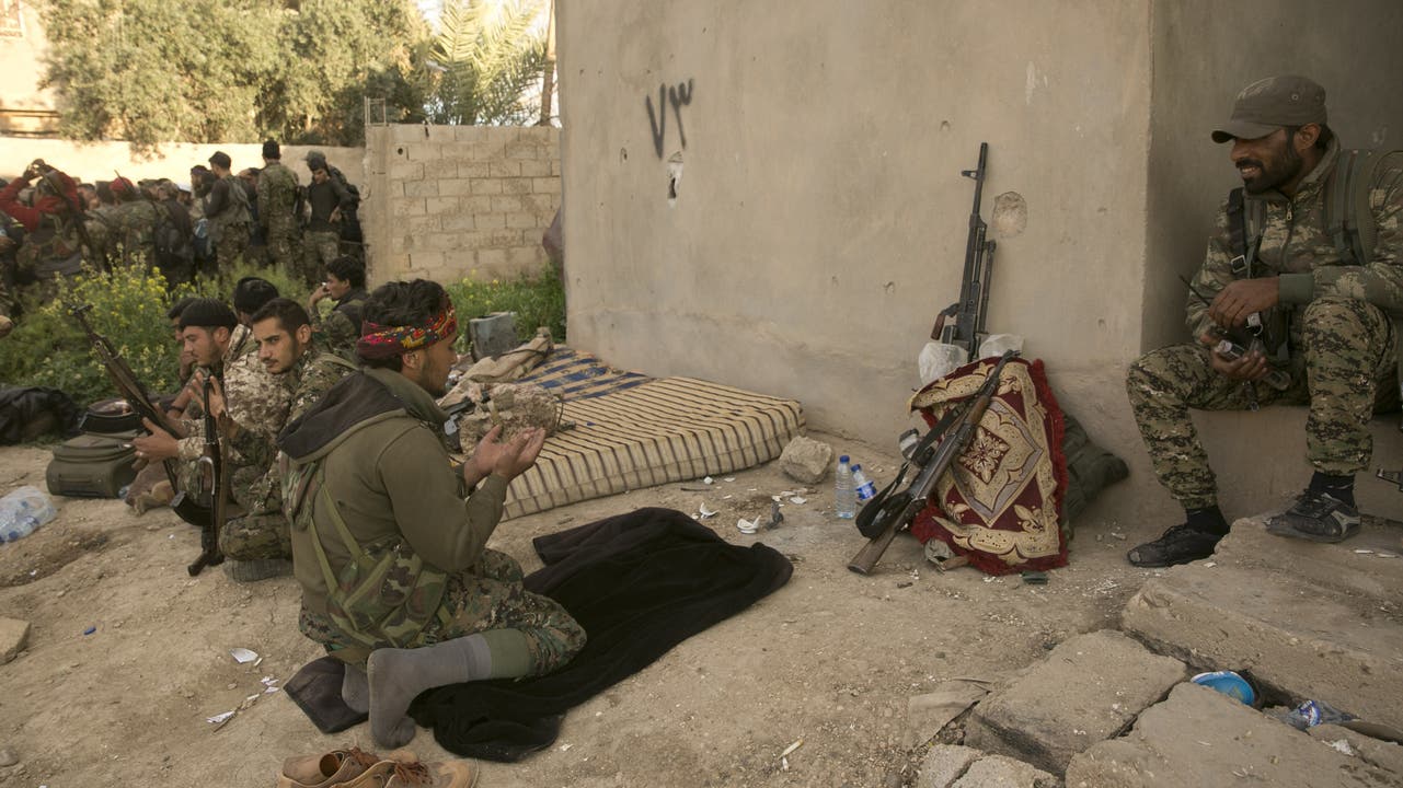 Die kurdischen Kämpfer vertreiben den IS.