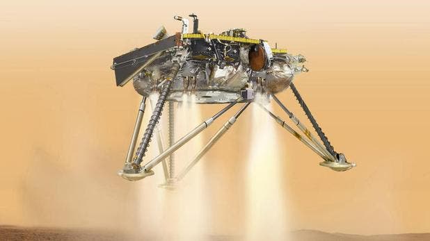 Nasa-Roboter «InSight» soll auf dem Mars landen