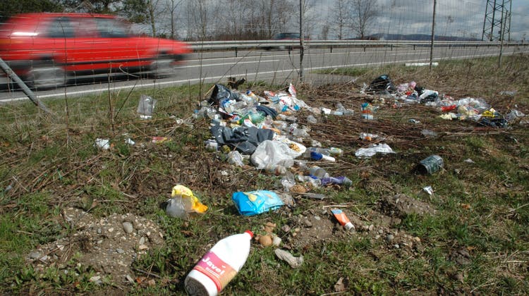 So viel Müll landet auf der Strasse – Bund sucht nach Erklärungen