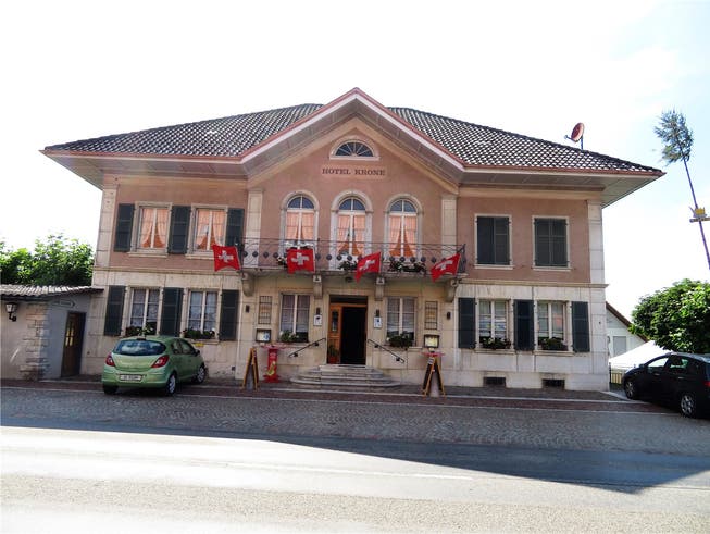 Eines von vielen eindrücklichen Restaurants im Bucheggberg – Die Krone in Schnottwil.