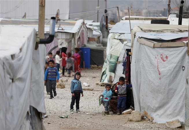 Schätzungen zufolge leben 1,2 Millionen registrierte syrische Flüchtlinge im Libanon.