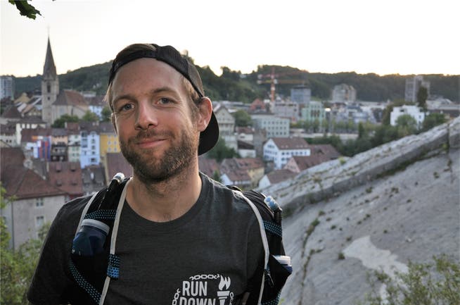 «Baden ist ein idealer Ausgangspunkt für Trailrunning», sagt Christian Eckerlein. zvg