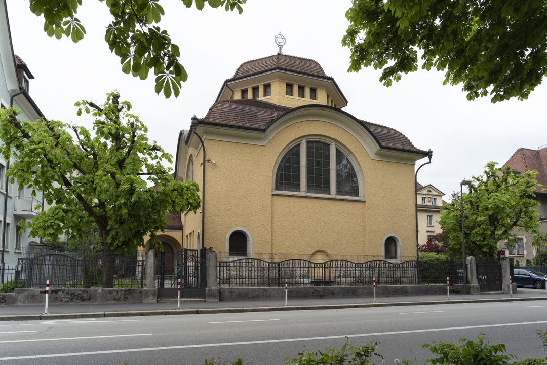 Eines von vier Gotteshäusern im Römerquartier: Die Synagoge an der Römerstrasse.