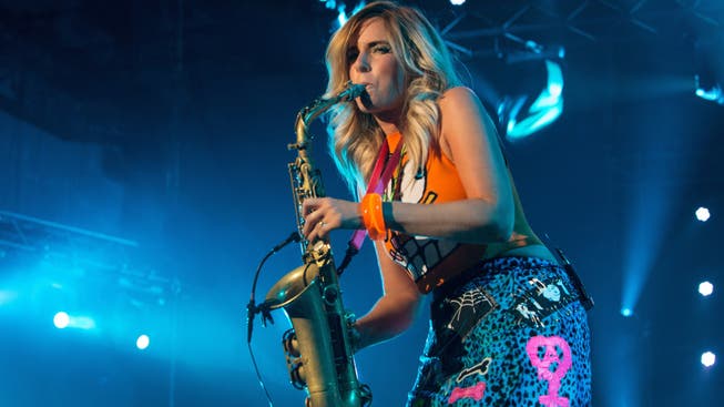 Sie gehört zu den grossen Stars, die am Schlierefäscht auftreten werden: Die holländische Saxofonistin Candy Dulfer.