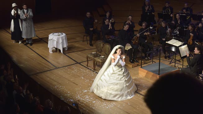 Koloraturen kann sie wie keine andere: Cecilia Bartoli als Cenerentola am Lucerne Festival 2018.
