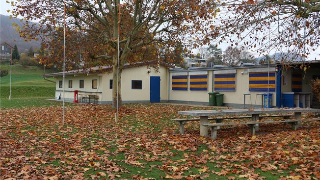 Das Klubhaus des FC Frick wird komplett abgerissen und neu gebaut.