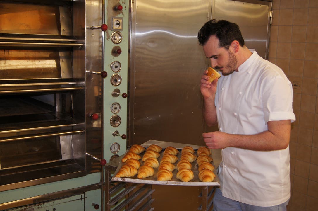 Für seine Croissants und Baguette hat Hächler Gold bei der Swiss Bakery Trophy erhalten.