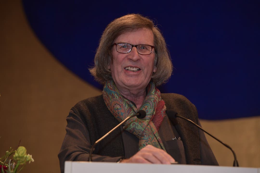 Kulturpreisverleihung 2019 Thomas Schärli, Präsident des Künstlerarchivs, Anerkennungspreis.