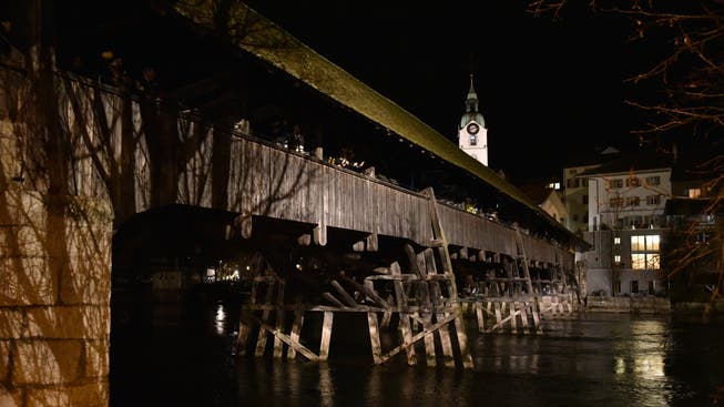 Die Alte Holzbrücke – eine Baute mit kulturhistorischem Wert.
