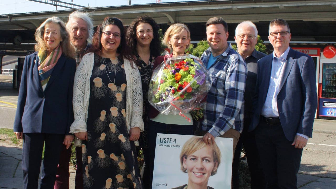 Die Limmattaler GLP feierte ihre wiedergewählte Kantonsrätin Sonja Gehrig.