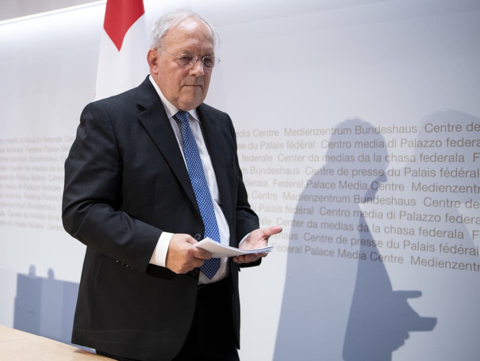25. September 2018: Bundesrat Johann Schneider-Ammann kündigt seinen Rücktritt auf Ende Jahr an.