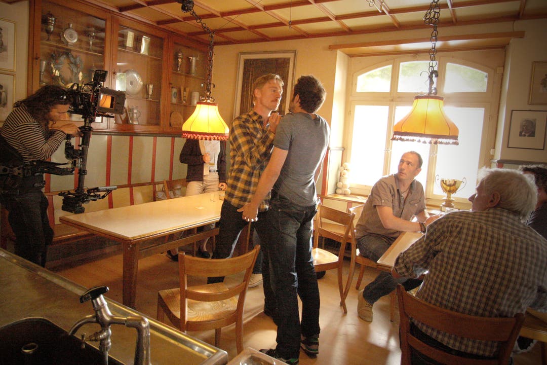 Die Dreharbeiten im Restaurant Frohsinn, wie die Dorfbeiz «Weisser Wind» in der Serie hiess, brachte dem beschaulichen Freienwil nie gekannte Aufmerksamkeit.