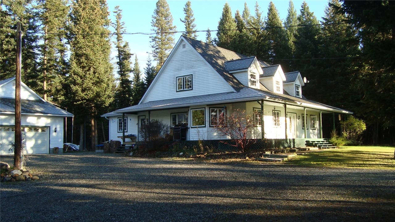 Das Zuhause der Familie Fischer im kleinen Weiler 150 Mile House in British Columbia.