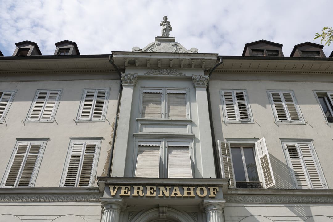 Von der heiligen Verena gekrönt: Der Verenahof wird bis 2020 detailgetreu restauriert.