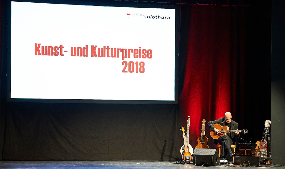 Verleihung Kunst- und Kulturpreise Kanton Solothurn 2018