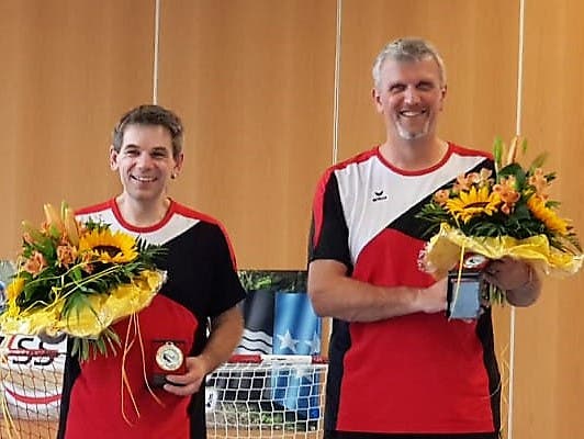 Sieger 1. Liga Markus Roth + Thomas Dössegger