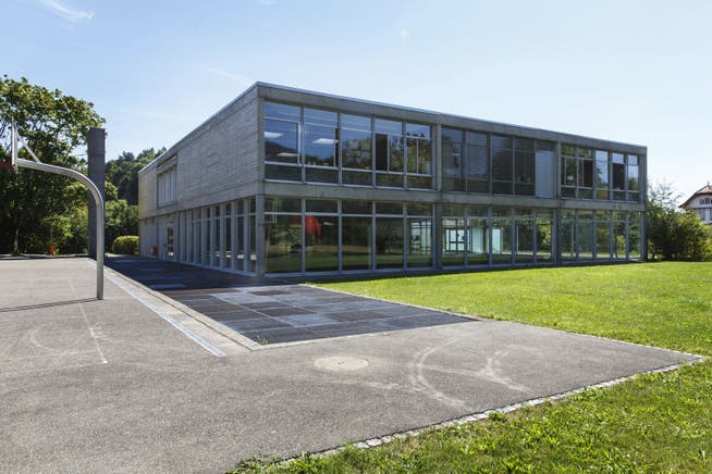 Das Schulhaus Wildbach in Rüttenen