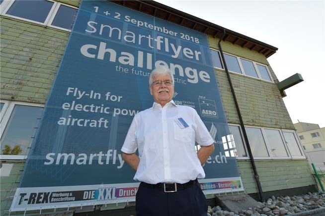 Der ehemalige Flughafenchef René Meier ist eine treibende Kraft der 2. Smartflyer-Challenge.