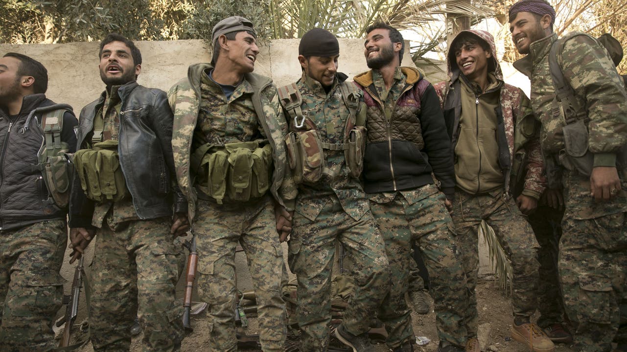 Die kurdischen Kämpfer vertreiben den IS.