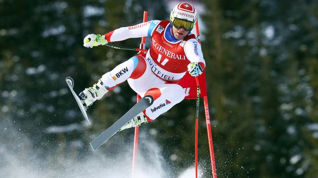 Skirennfahrer Beat Feuz ist ein vielversprechender Kandidat für die grossen Abfahrten im Januar.