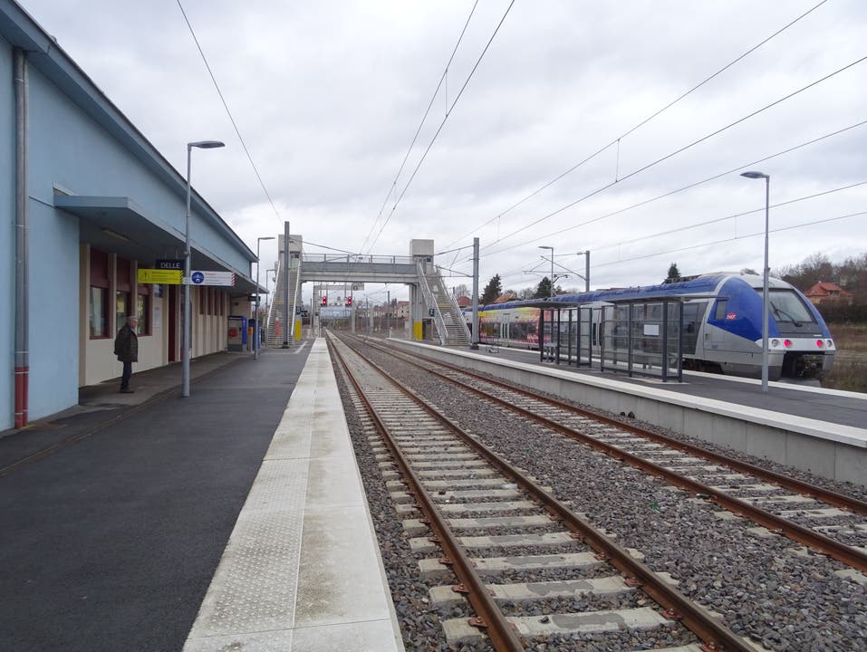 Der Bahnhof Delle wurde modernisiert