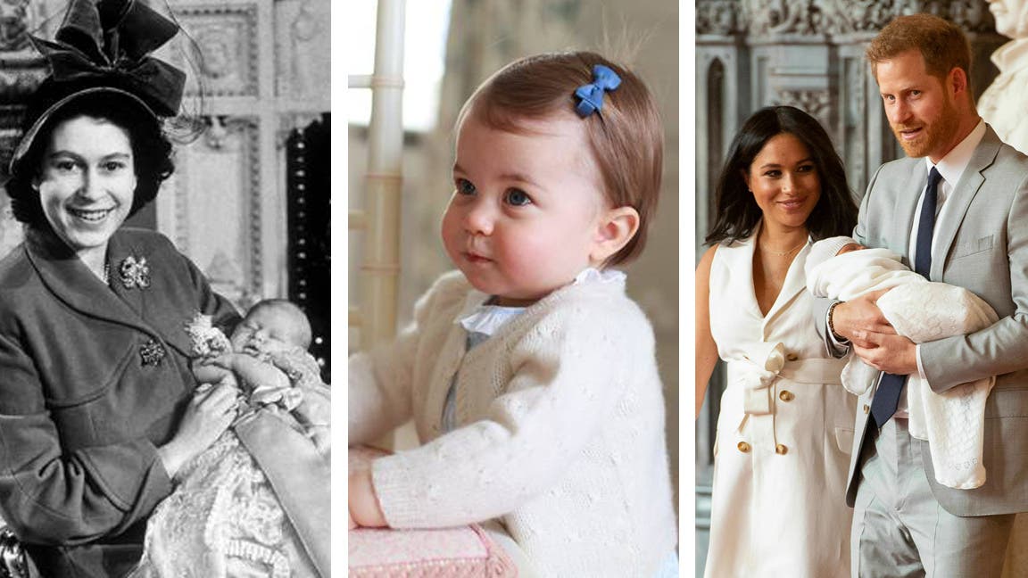 Von Charles bis Harrys Sohn Archie: die Royals und ihr Nachwuchs in Bildern.